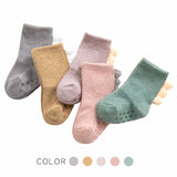 Fleece-lined Super Thick Sleep Baby Socks