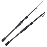 Telescopic rod fishing rod