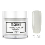 Nail polish powder for natural nails