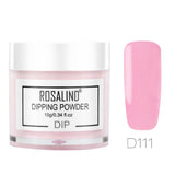 Nail polish powder for natural nails