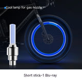 Neon Lights Tyre Wheel Valve Cap Light LED Car Tire Valve Caps Air Cover Tire Rim Valve Wheel Stem Cap Bike Light