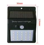 Solar sensor light