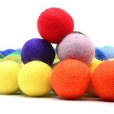 Wool felt ball