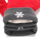 Couple Lovers Gloves Polar Fleece Sweethearts Thicken Winter Warm Lining Glove Christmas Gift Lovers Mittens