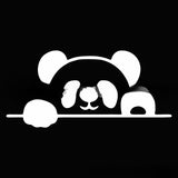 Peeking Panda Automobile Sticker Vinyl Creative Decal Cute Panda Car Accessories