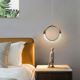 Light Luxury Postmodern Extremely Simple Head Small Chandelier