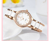 Ceramic Ladies Waterproof Bracelet Watch