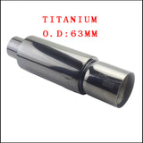 Car Motorbike Exhaust Systems Muffler Tip Universal Stainles