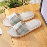 Women's Summer Linen Indoor Slippers