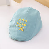 Embroidered English Letters Baby Sunshade Hat