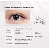 Magnetic Eyelashes Thick Zero Glue Long C Curved Eyelashes