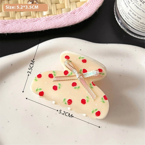 Cute Sweet Bow High Sense Hair Clip Hairpin