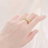 Fashion Batch Flower Wave Feather Ring