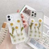 New Epoxy Daisy Phone Case Applicable Protective Cover