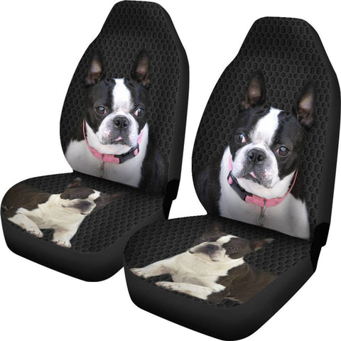 Seat Covers Car Front Row Two Packs Full Of Printed Animals