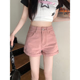 Hong Kong Style Denim Shorts Women's Summer