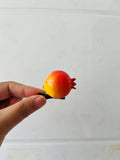 Korean Summer Emulational Fruit Orange Food Barrettes