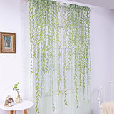 Inverted Willow Wicker Offset Printing Curtains Printing Window Screens Living Room Balcony Window Screens