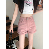 Hong Kong Style Denim Shorts Women's Summer