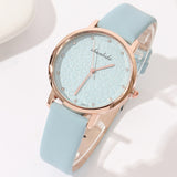 Niche Belt Watch Light Luxury College Style Simple Temperament Ladies Quartz Watch