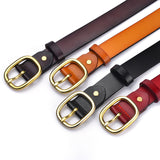 Simple And Versatile Women's New Genuine Leather Belt