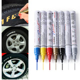 Metal color paint pen white marker pen tire pen DIY hand account pen sign in pen