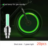 Neon Lights Tyre Wheel Valve Cap Light LED Car Tire Valve Caps Air Cover Tire Rim Valve Wheel Stem Cap Bike Light