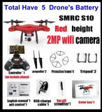 Sales Promotion WiFi 2MP Camera With S10 SMRC FPV Quadcopter Drone Helicopter UAV Micro Remote Control Toy RACER KIT Aircraft