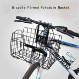 Bicycle basket folding