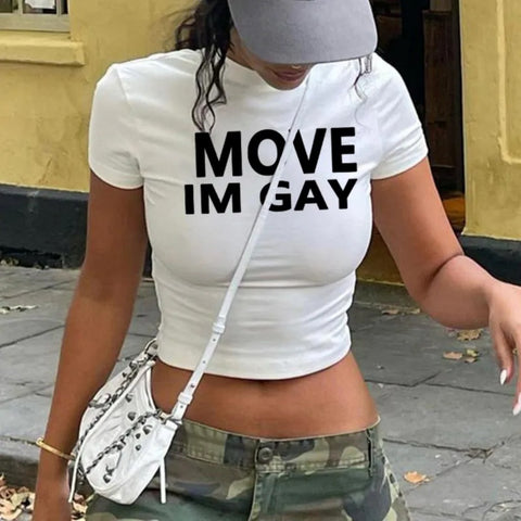 Sexy Round Neck T-shirt