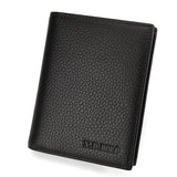 Men's Leather Wallets Ultra-thin First Layer Cowhide Short Wallet