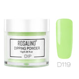 Nail polish powder for natural nails