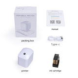 Handheld Mini Printer Portable Inkjet DIY Label - UNBEATABLE STORE