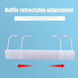 Air conditioning retractable windshield