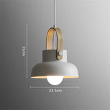 Nordic Loft LED Iron Pendant Lights Restaurant Room Bedroom