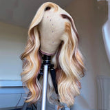 Body Wave Lace Front Wig Blonde