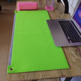 Felt desk pad