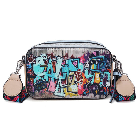 Personalized Graffiti Camera Bag For Women