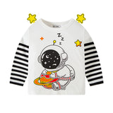 Cartoon Three-dimensional Printing Children's Long Sleeve