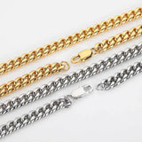 Hip Hop Stainless Steel Necklace Japanese Buckle Men's Bracelet