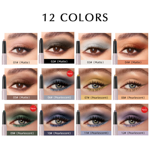 Non Dizzy And Easy To Color Eye Shadow Stick - UNBEATABLE STORE