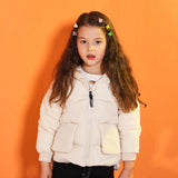 Children S Autumn And Winter Short Thick Hooded Warm Jacket