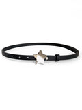 Black Subculture Belt All-match Five-pointed Star Accessories Belt