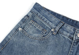 Washed Gradient Wide-leg Jeans Vintage Men's Clothing