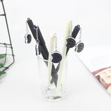 Pendant Gel Pen Student Creativity Popular Black And White - UNBEATABLE STORE