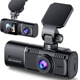 Cross-border Driving Recorder Car Camera Double Recording Parking Surveillance Infrared Night Vision Ultra Wide Angle