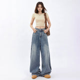 Women's Special High Waist All-matching Straight Trousers