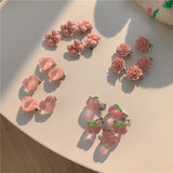 Soft Girl Cute Series Peach Hair Clip Hairpin