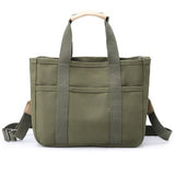 Ladies' Thickened Canvas Multifunctional Handbag