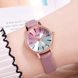 Gradient Belt Waterproof Ladies Watch